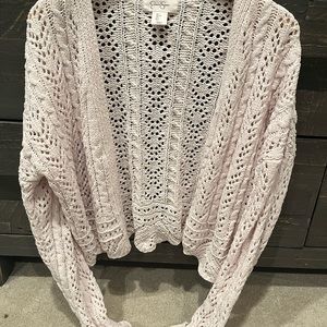 Jessica Simpson short knit cardigan